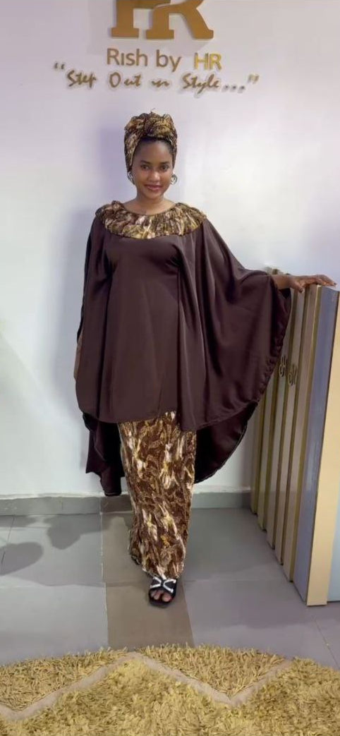 Micro pleated & duchess silk