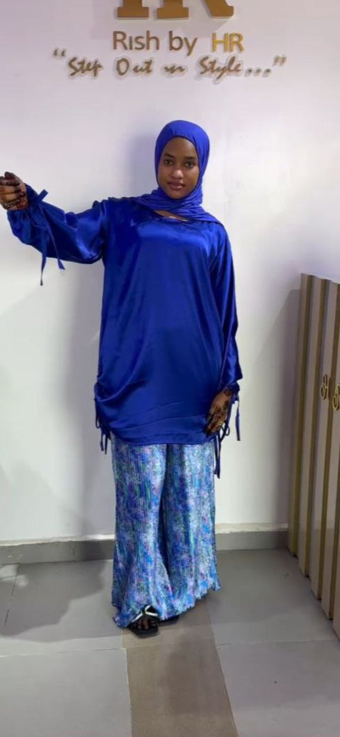 Blue Bloom Co-Ord Set